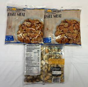 3x 16oz Fully Cooked Mussel Meat