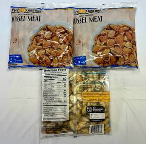 3x 16oz Fully Cooked Mussel Meat
