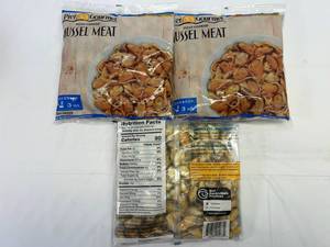 3x 16oz Fully Cooked Mussel Meat