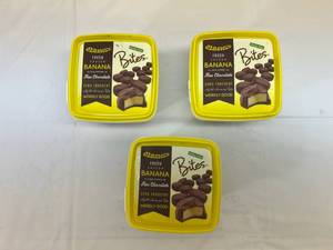 3x 9.5oz Frozen Chocolate Covered Banana Bites