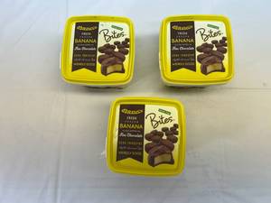 3x 9.5oz Frozen Chocolate Covered Banana Bites