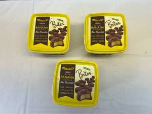 3x 9.5oz Frozen Chocolate Covered Banana Bites