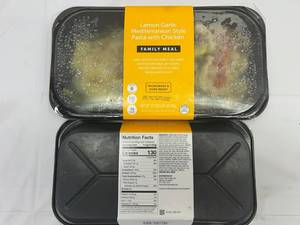 2x 1.69lbs Family Meal Lemon Garlic Mediterranean Style Pasta wChicken(Target)