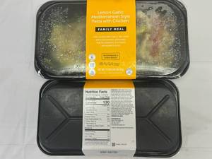 2x 1.69lbs Family Meal Lemon Garlic Mediterranean Style Pasta wChicken(Target)