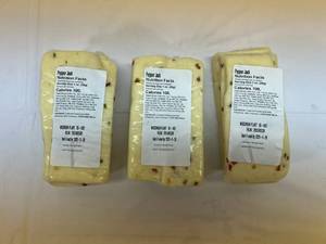 3x Pepper Jack Cheese Chunks