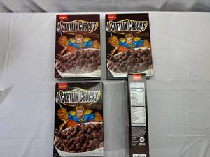 4x 11.5oz Captain Chocos Cereal