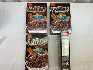 4x 11.5oz Captain Chocos Cereal
