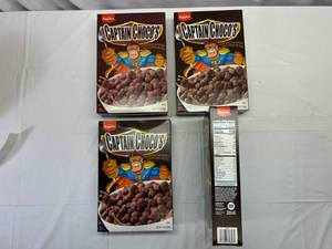 4x 11.5oz Captain Chocos Cereal