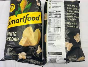 2x 1.1lbs Smart Food White Cheddar Popcorn