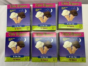 6x 18 Cones Little Dippers Ice Cream Cones
