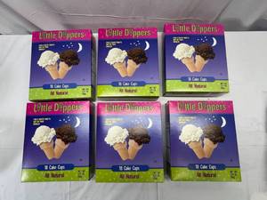 6x 18 Cones Little Dippers Ice Cream Cones