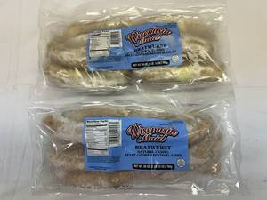 2x 1lb 12oz Wisconsin Maid Natural Casing Bratwursts