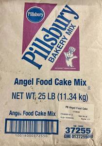 25lb Bag Pillsbury Angel Food Cake Mix