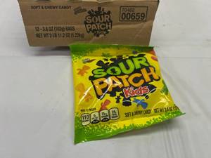 12x 3.6oz Sour Patch Kids