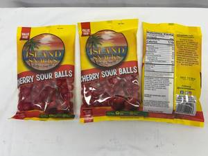 3x 9oz Cherry Sour Balls