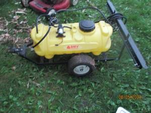 SMV Industries pull- behind fertili...