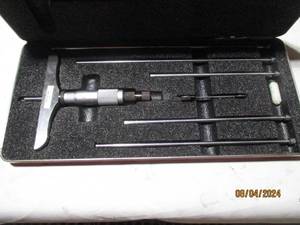 L.S.Starrett depth Guage micrometer...