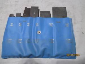 Adjustable parallels in soft sided case