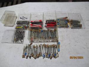 Large assortment of machinist end m...