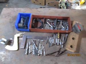 Large variety of machinist end mill...
