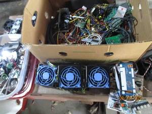 Box of Assorted electronics cooling...