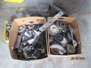 (2) box lot of assorted hand truck ...