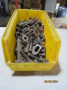Part organizer bin containing a var...