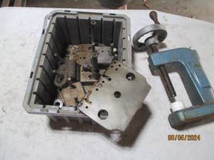 Hand cranking vise and other suppli...
