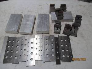 Aluminum cutting blocks, steel plat...