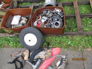 Misc gas hoses and adapters plus ot...