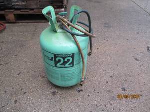 Johnsens Refrigerant 22 cylinder...