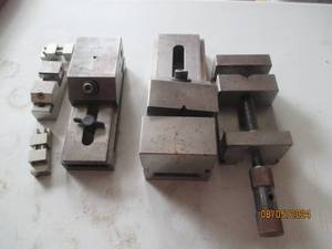 Lot of assorted size machinist vise...