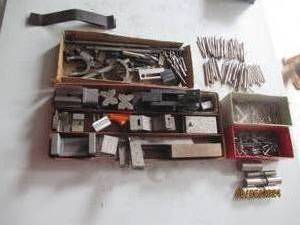 Collection of metal machinist pins ...