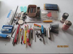 Tap threads, die plates,end mill fl...