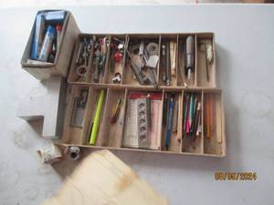 Compartmentalized trays of misc met...