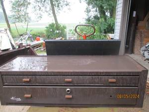 Vintage Kennedy 2-drawer toolbox wi...
