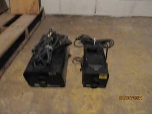Set of (2) fogging machines unknow...
