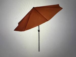 Pure Garden 10 Outdoor Patio Umbrella - Terracotta