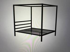 DHP Rory Metal Canopy Bed - Queen