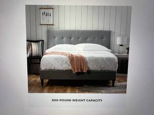 Brookside Tara Upholstered Platform Bed - King