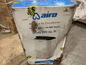 Airo Comfort 14000 BTU Portable Air Conditioner with Dehumidifier