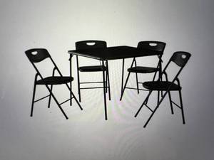 COSCO 5-Pc. Folding Table and Chair Set