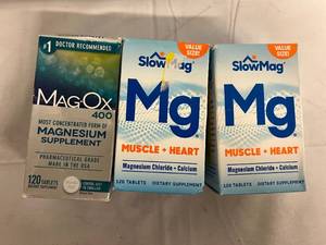 3 Cases of Magnesium Supplements