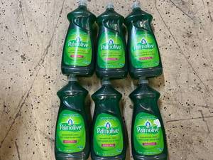 6 Bottles of PalmOlive Dish Cleaner