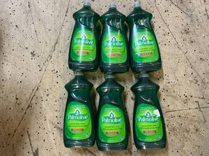 6 Bottles of PalmOlive Dish Cleaner