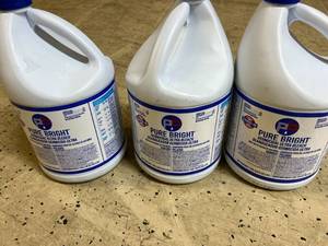 3 Gallons of Pure Bright Germicidal Bleach