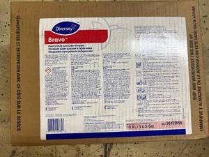 5 Gallons of Diversey Bravo Heavy-Duty Low Odor Stripper