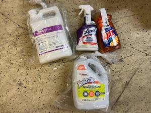 4 Assorted Cleaning Products