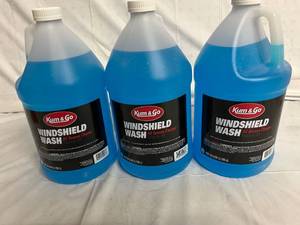 3 Gallons of Kum & Go Windshield Wash Fluid