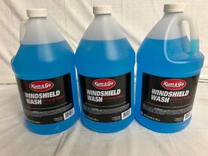 3 Gallons of Kum & Go Windshield Wash Fluid
